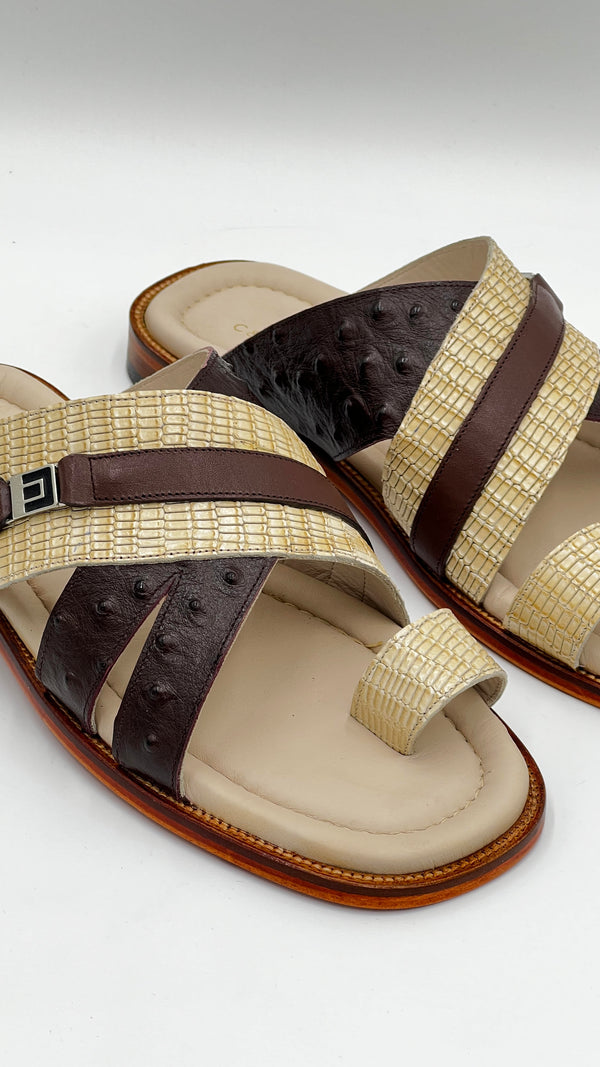 Style: S6195-Brown/Beige