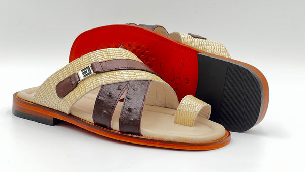 Style: S6195-Brown/Beige