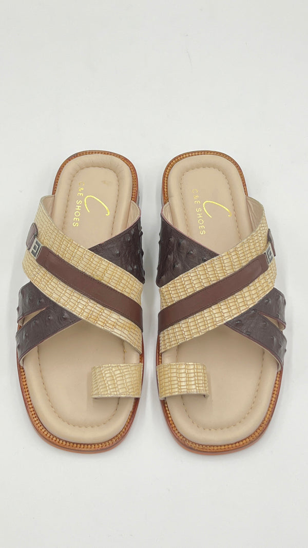 Style: S6195-Brown/Beige