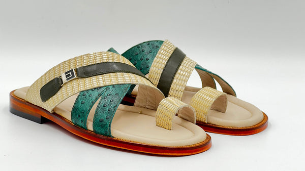Style: S6195-Green/Beige