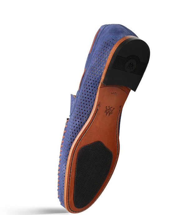 Style: Tarraco Perf Suede Moccasin