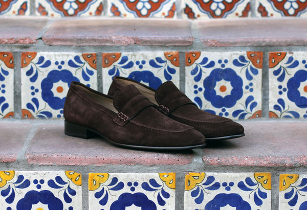 Corrente Suede Belt Brown