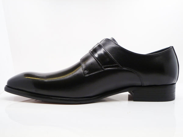 Calfskin Monkstrap Black