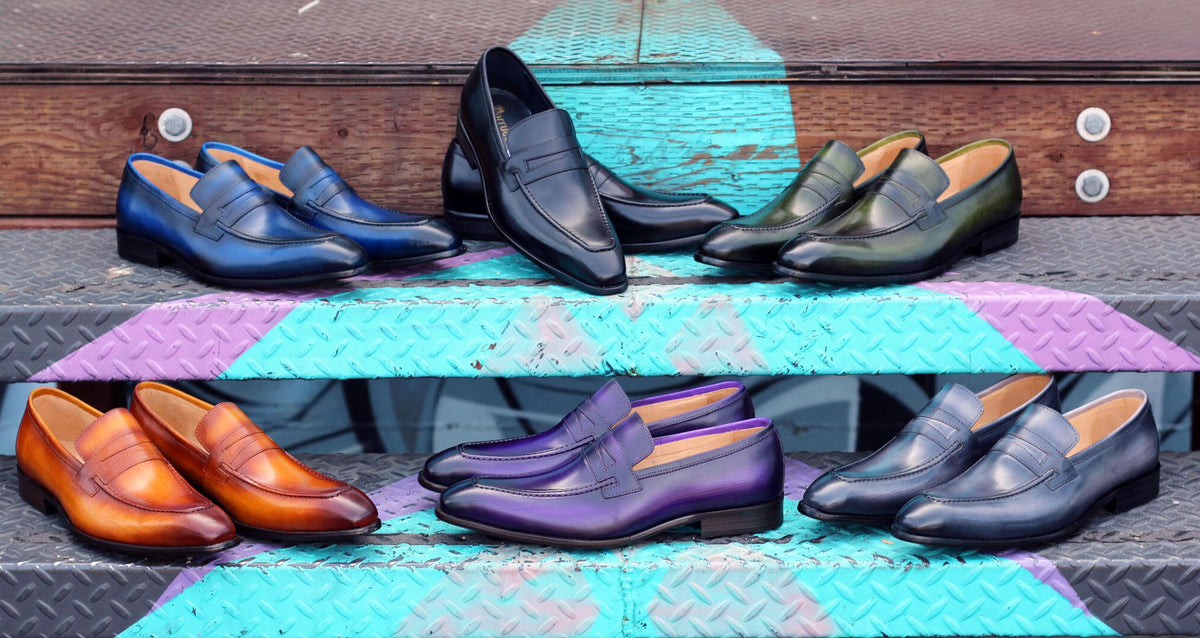 Purple dress shoes deals c&e fashions