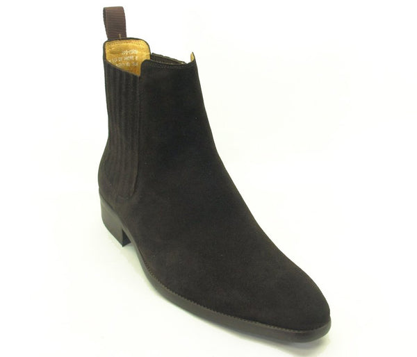Suede Slip-On Dark/Brown