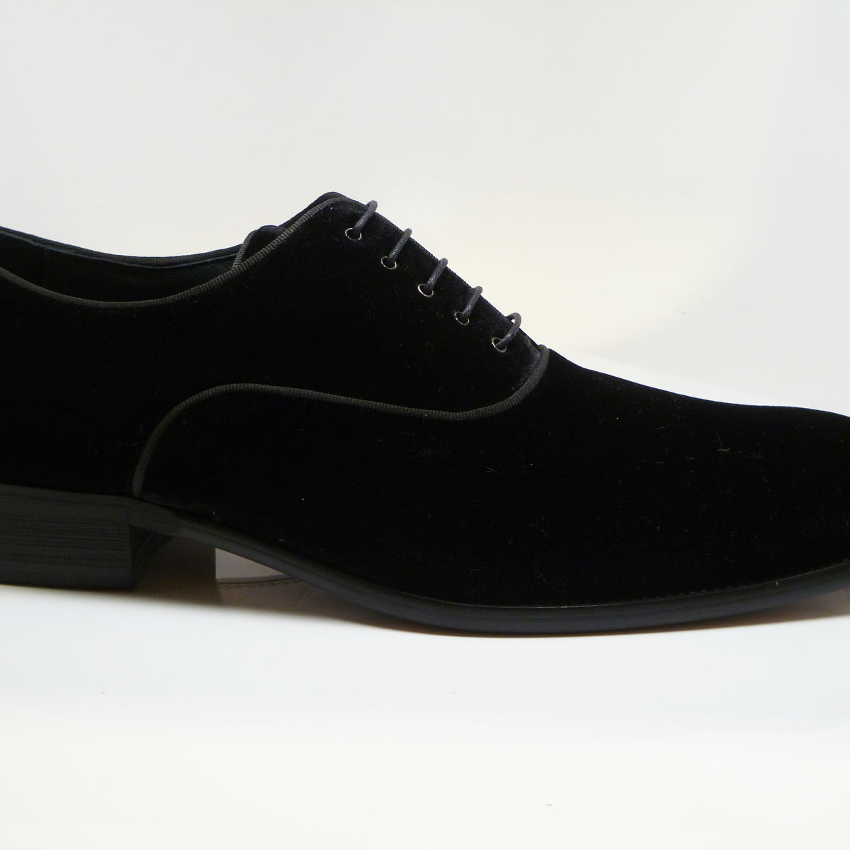 Call It Spring Jonathan Lace Up Oxford Dress Shoes Velvet Black Men\'s Size 7 Maurice Black Velvet Lace Up Oxford Dress | Mercari main image 2