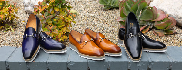 Calfskin Slip-On Horsebit Loafer Black