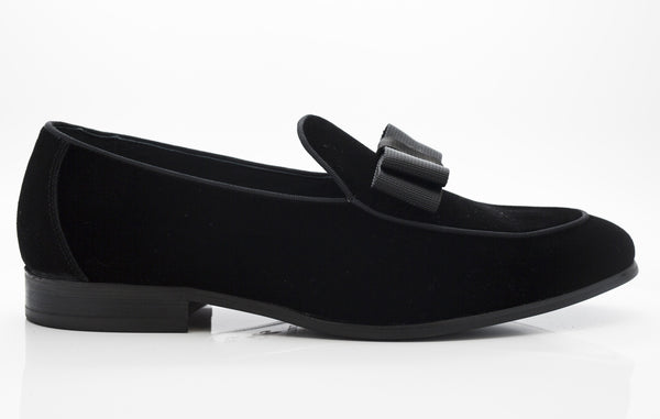 Velvet Formal Loafer Black