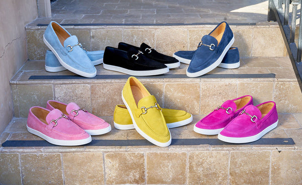 Calfskin Slip-On Horsebit Loafer Olive