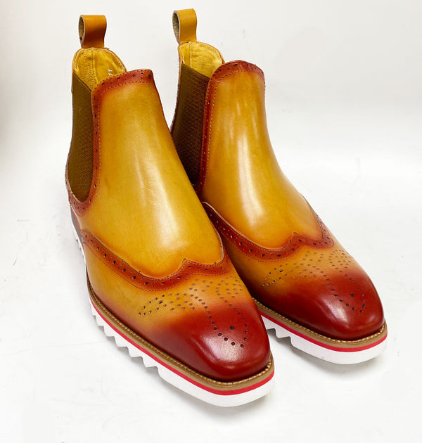 550-19-Cognac/Burgundy