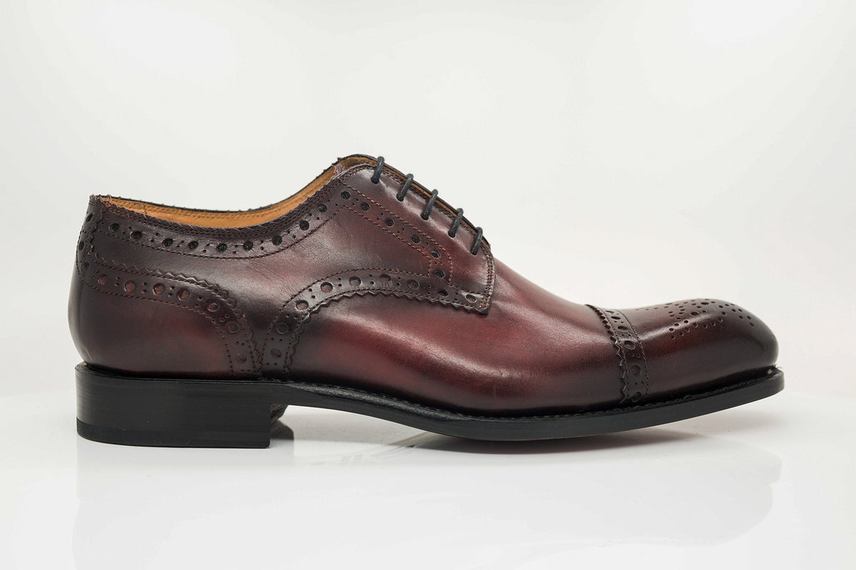 CD TIMELESS OXFORD OMBRE CARAMEL EMBOSSED CALFSKIN