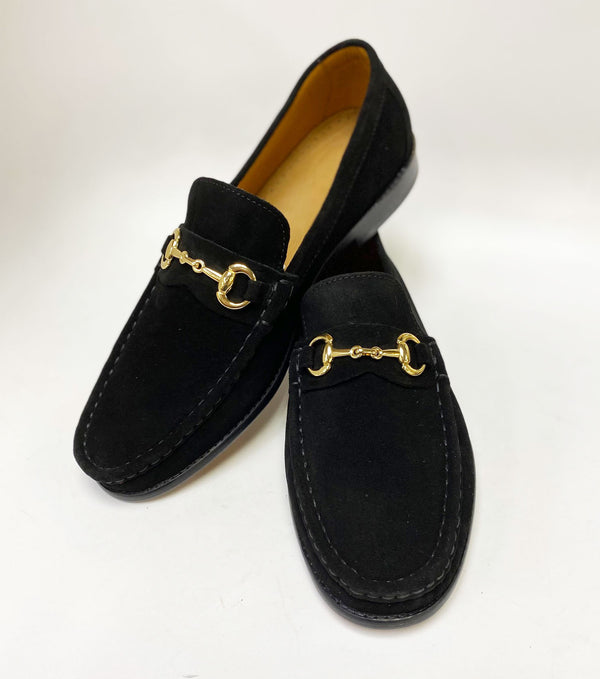 Pelle Suede Loafer Black