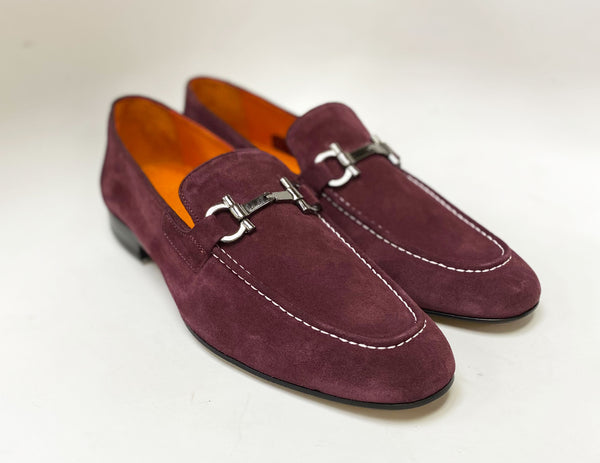 Pelle Suede Loafer Wine