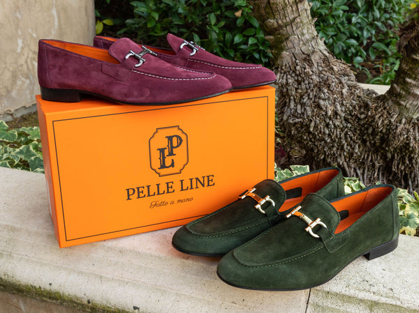 Pelle Suede Loafer Wine