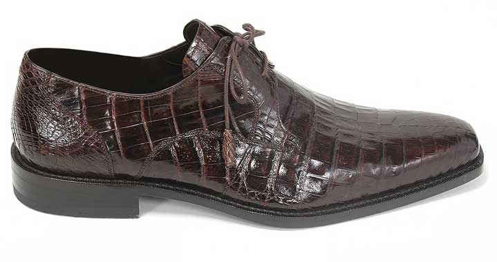 Anderson Crocodile Oxford White