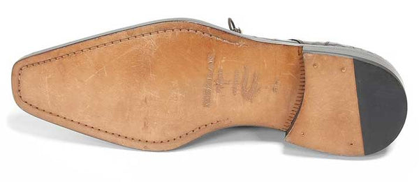 Anderson Crocodile Oxford Burgundy