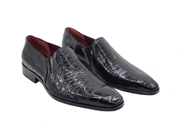 Pelle Exotics "Bellini" Alligator Loafer Black
