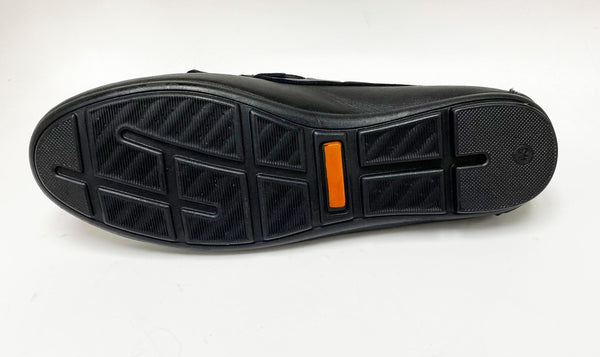 Maurice Supple Calfskin Slip-On Driving Moccasin Black