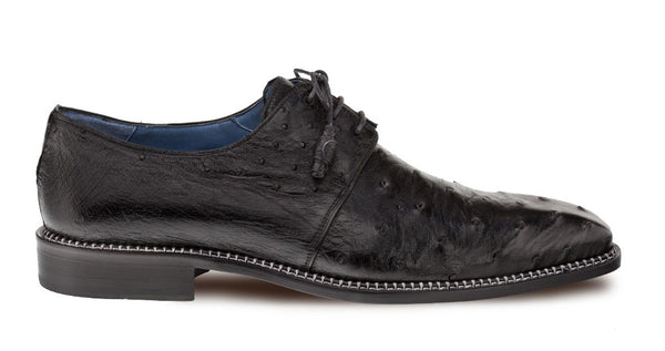 Mezlan Tillson Ostrich Oxford Black