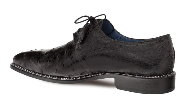 Mezlan Tillson Ostrich Oxford Black