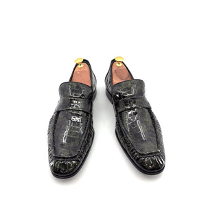 C Collection Leather Loafer - Green