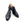 Ugo Vasare Jason Wholecut Patent  Calfskin Oxford - Charcoal Grey