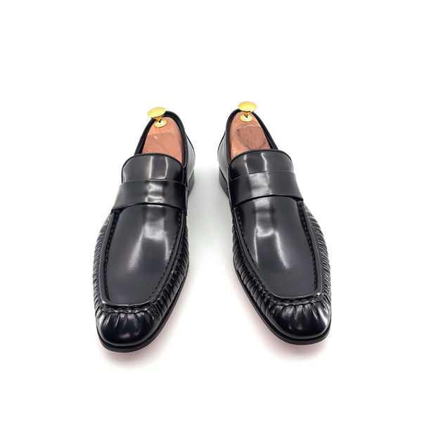 C Collection Nappa Leather Loafer - Black