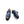 Ugo Vasare Monkstrap Calfskin Shoe - Navy