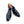 Mezlan Liberty II Shiny Calf Wingtip Medallion Slip On - Blue