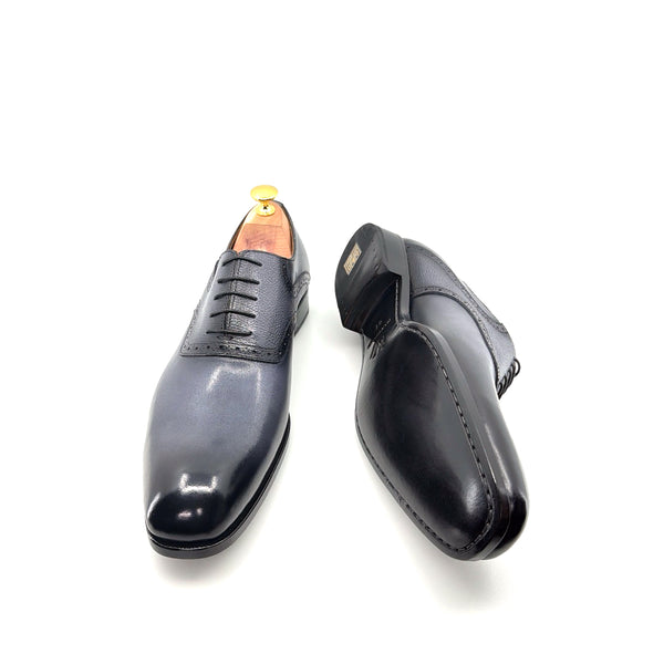 Ugo Vasare Leather Oxford - Grey