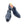 Mezlan Gigolo Crocodile Monkstrap - Navy