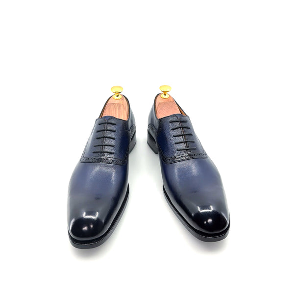 Ugo Vasare Leather Oxford - Navy