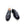 Ugo Vasare Alligator Penny Loafer - Black