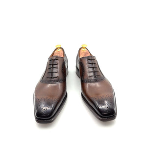 Ugo Vasare Zion Calfskin Oxford - Brown