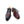 Mezlan Crocodile Oxford - Black/Burgundy