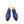 Maurice Georgia Alligator Oxford - Cobalt/Blue