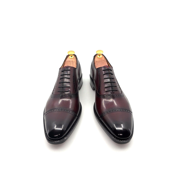 Ugo Vasare Calfskin Oxford - Burgundy