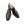 C Collection Crocodile Leather Loafer - Black