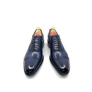 Ugo Vasare Calfskin Oxford - Navy