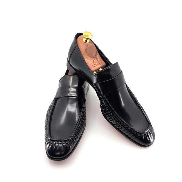 C Collection Nappa Leather Loafer - Black