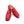 C Collection Deerskin Penny Loafer - Red