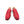 C Collection Deerskin Penny Loafer - Red