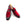 C Collection Leather Loafer - Red