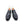 Ugo Vasare Alligator Penny Loafer - Black