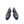 Ugo Vasare Jason Wholecut Patent Calfskin Oxford - Navy