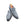 Mezlan Gigolo Crocodile Monkstrap - Pearl/Grey