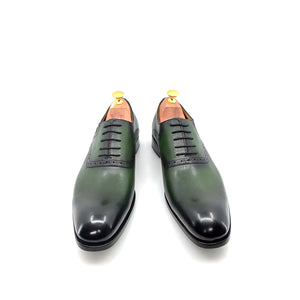 Ugo Vasare Leather Oxford - Green