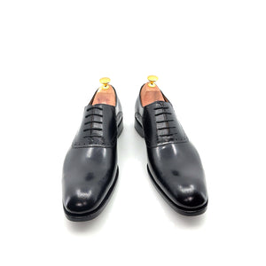 Ugo Vasare Leather Lace-Up Oxford - Black