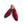 C Collection Leather Loafer - Red