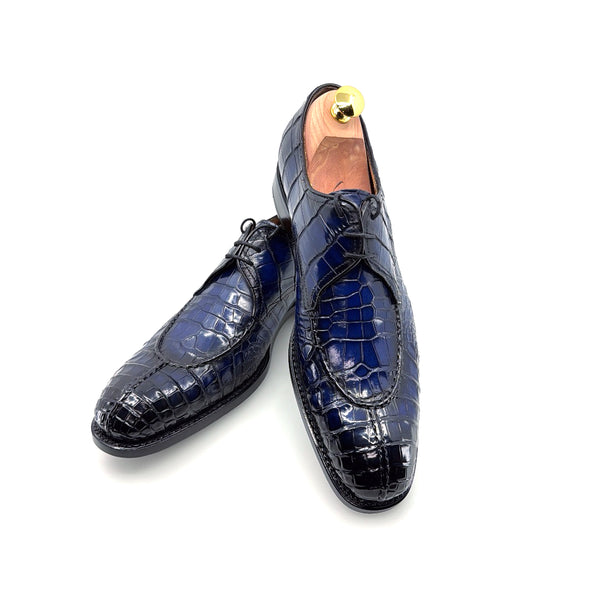 Ugo Vasare Jayden Alligator Shoe - Navy